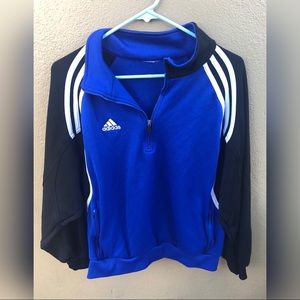 Adidas pullover track jacket